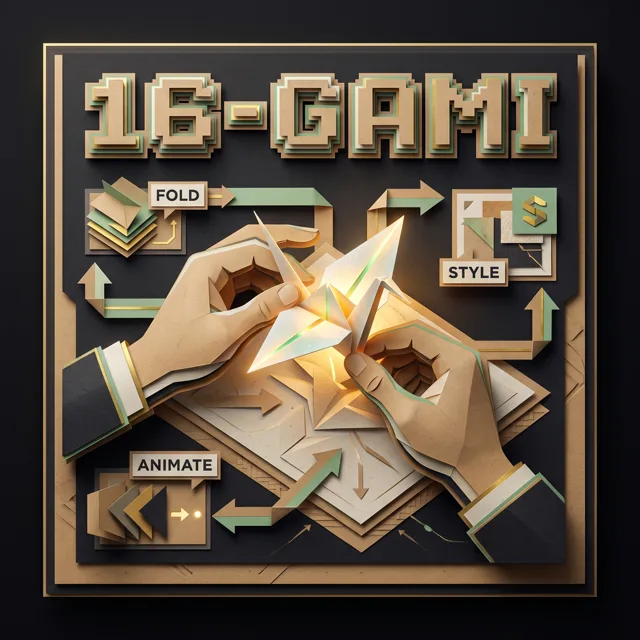 16-gami explainer art